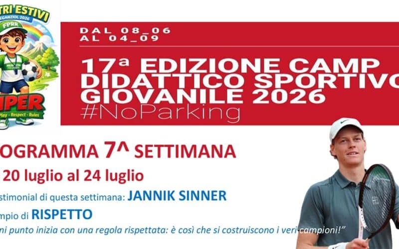 CENTRI ESTIVI: il programma da lunedì 20 luglio