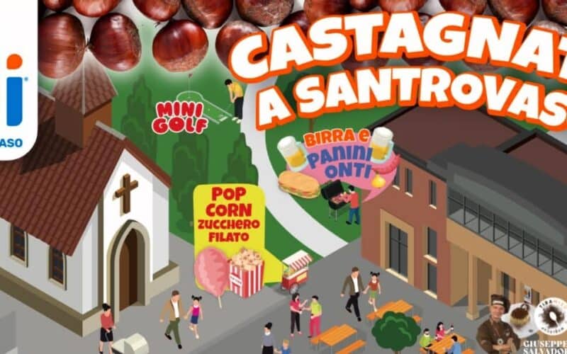 Domenica pomeriggio tutti alla castagnata!
